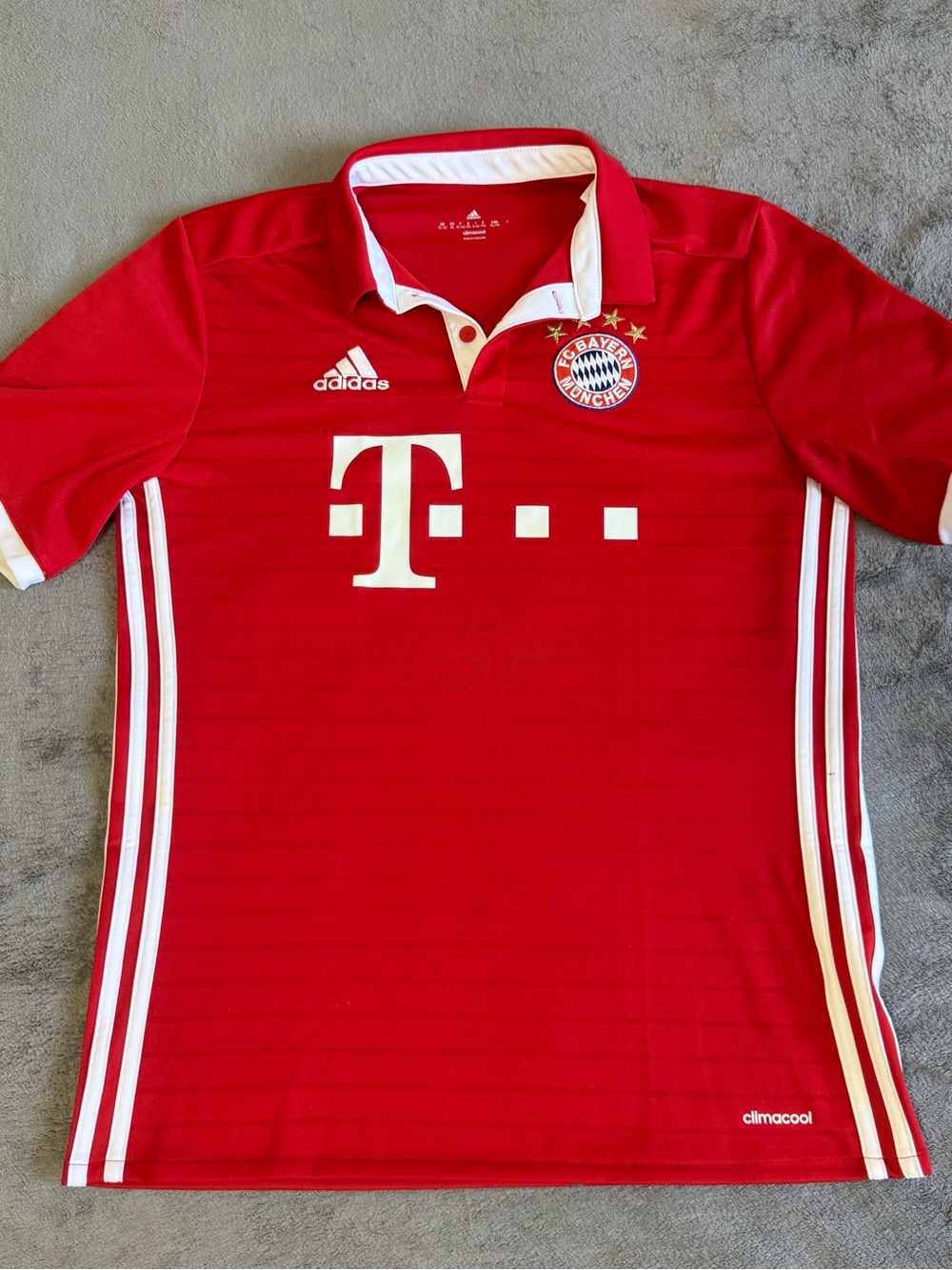 Adidas football soccer jersey Bayer Munich size Youth XL or Small Adult